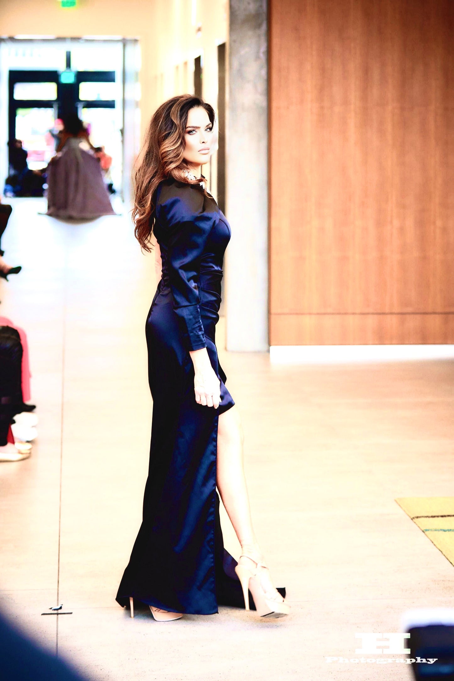 Black Train Dress