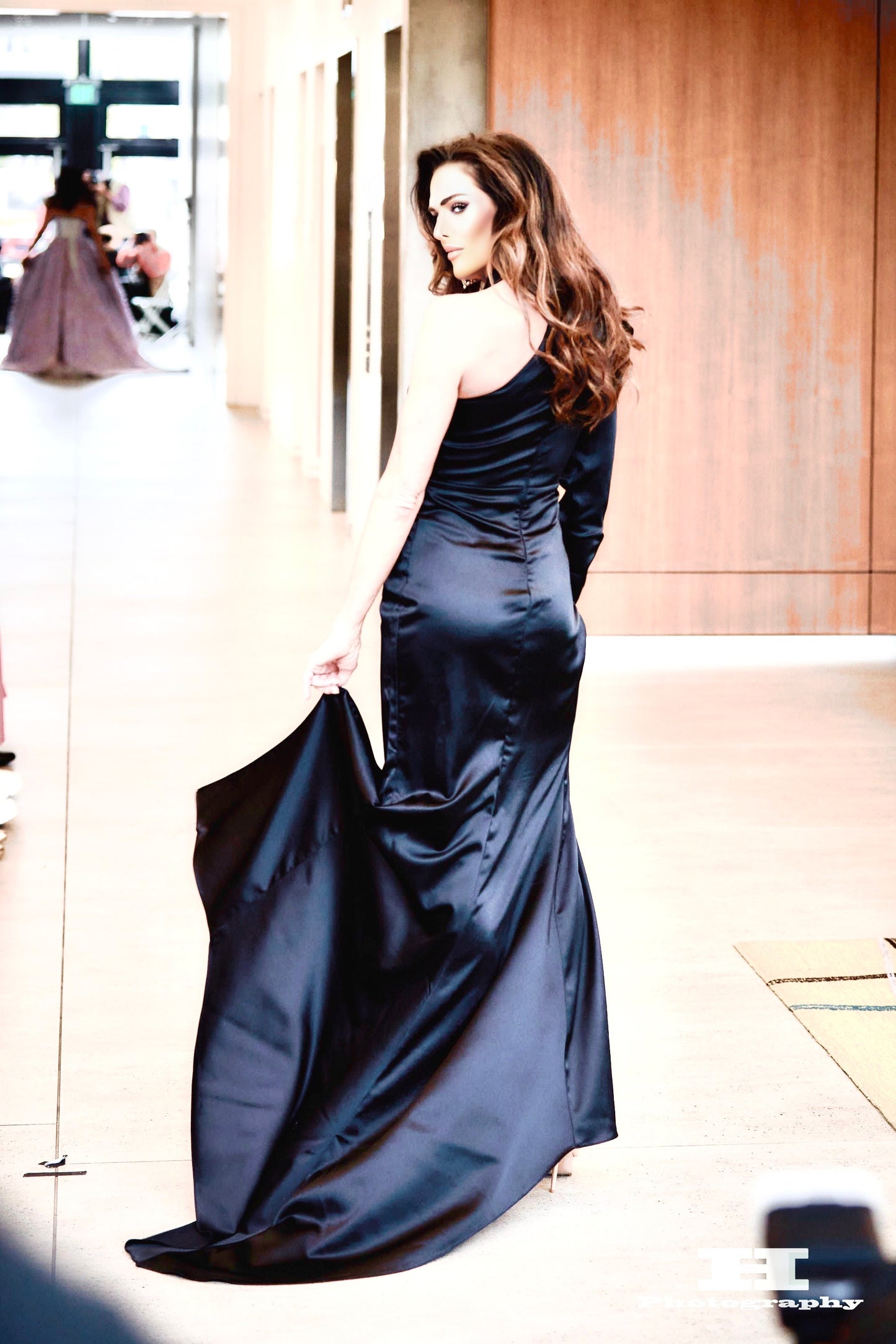 Black Train Dress