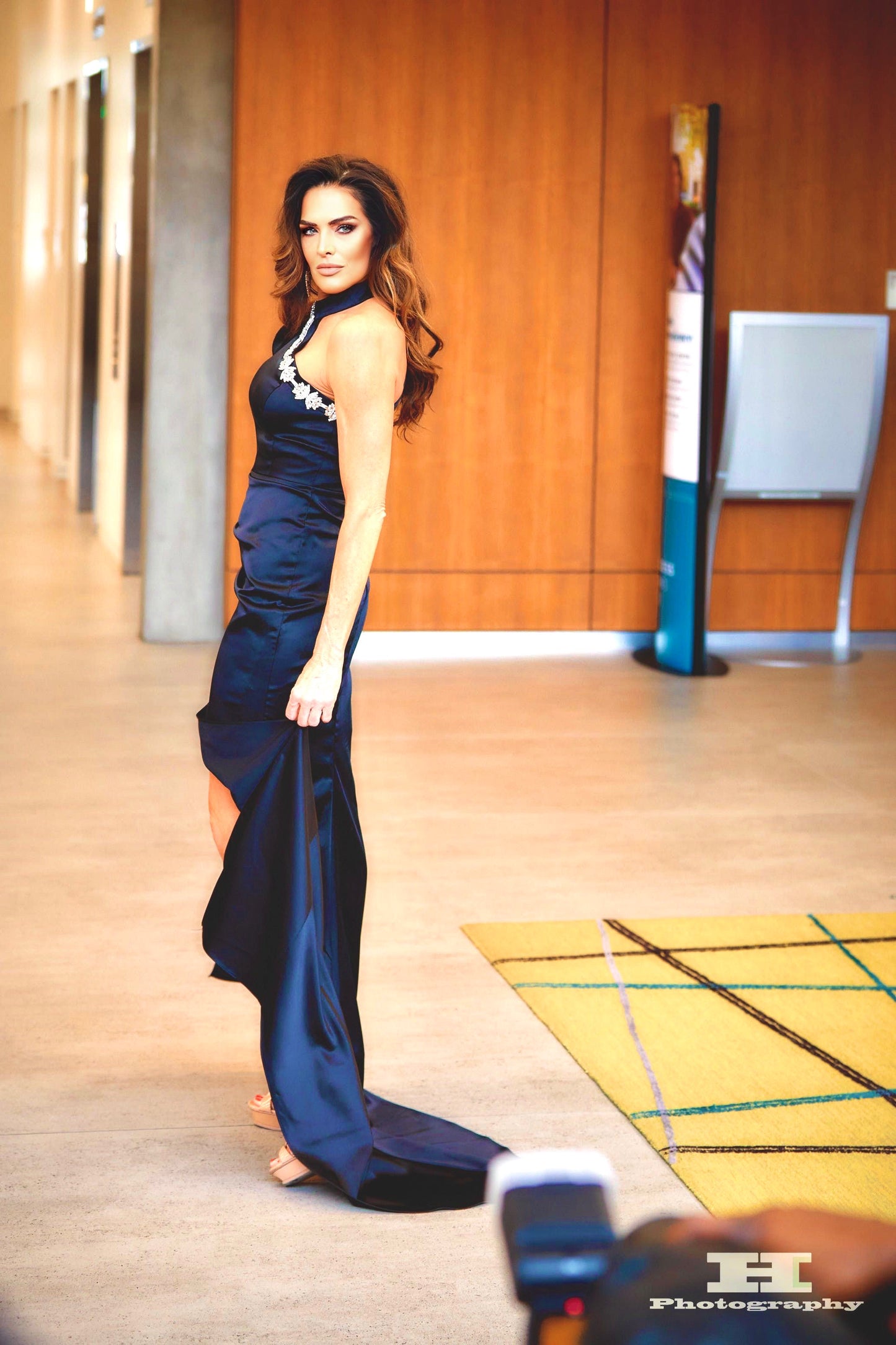 Black Train Dress