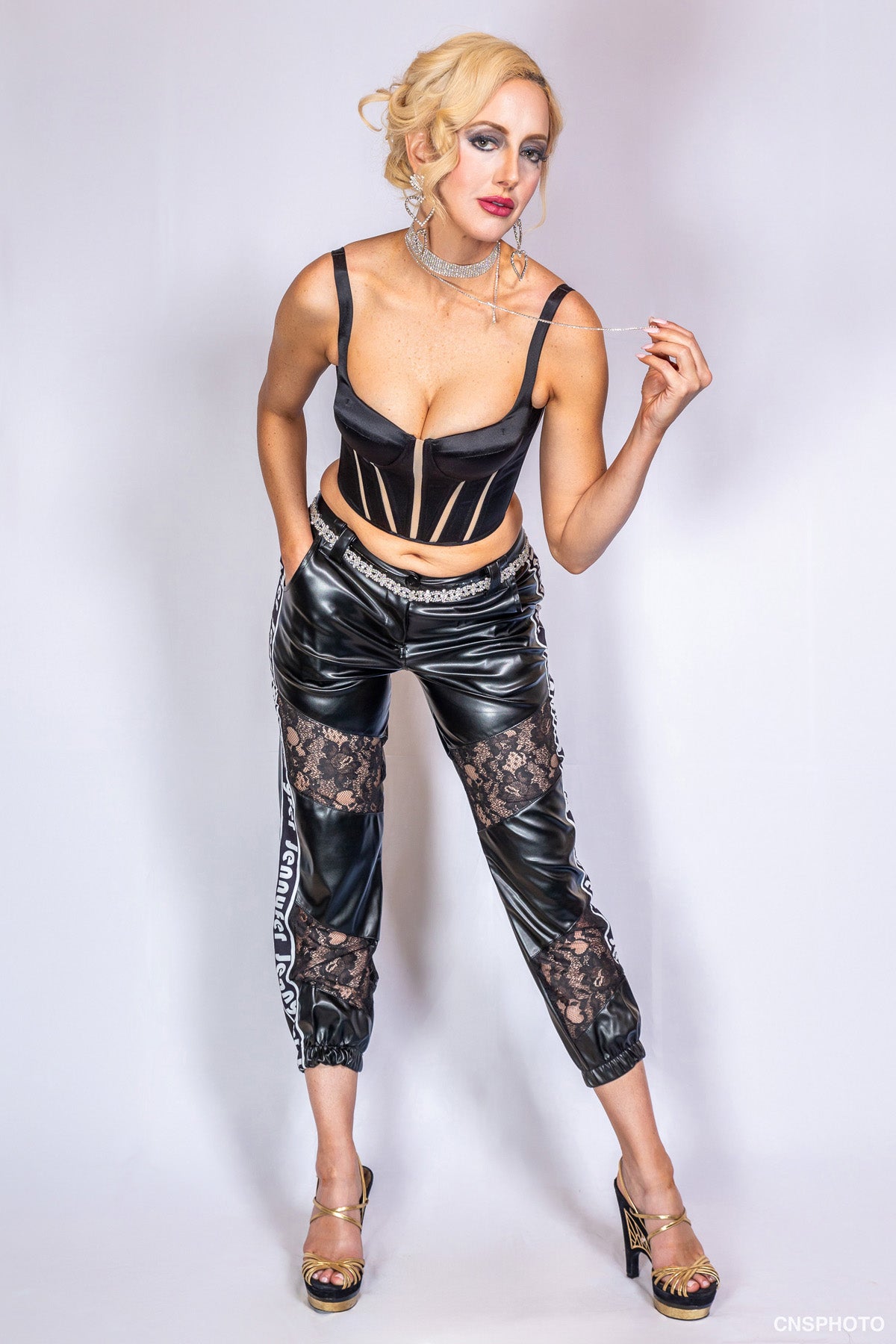 Black Leather Pants