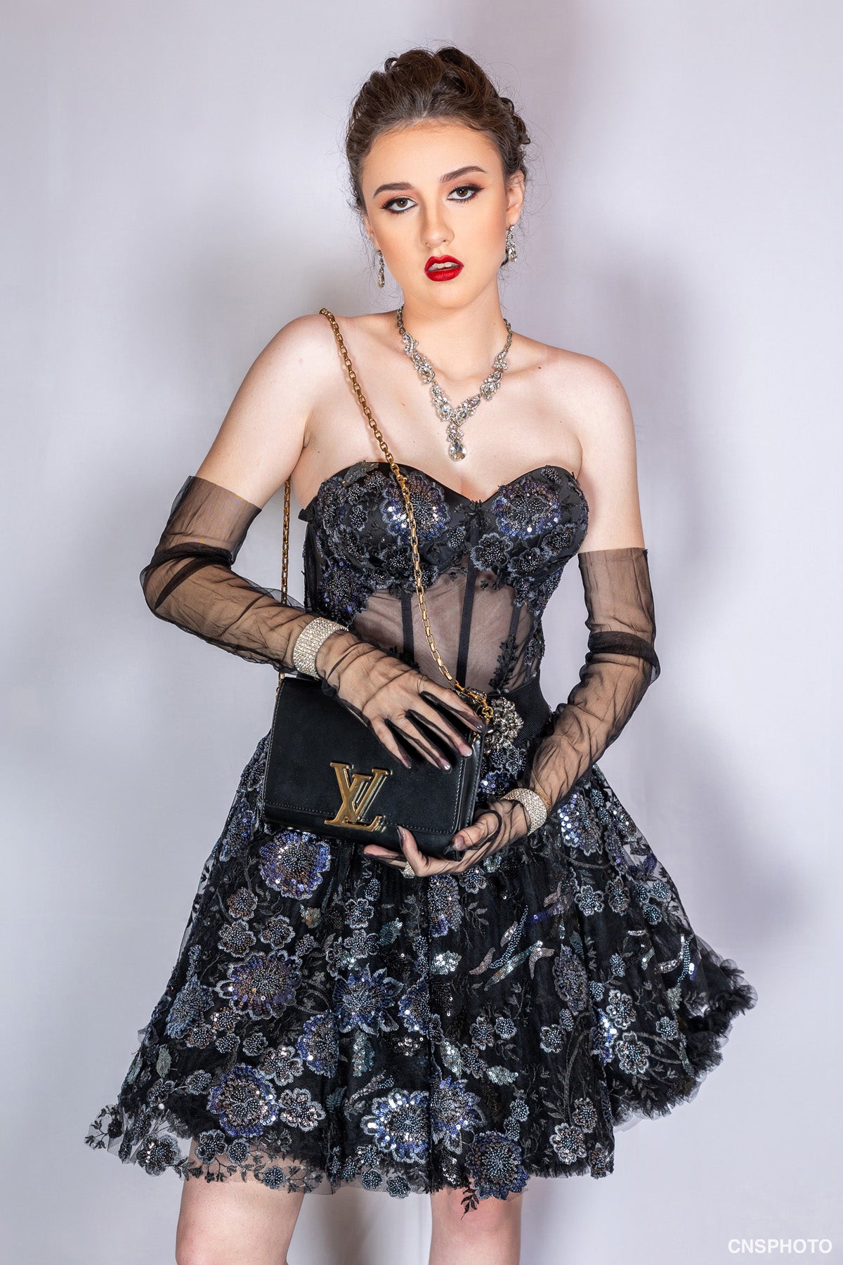 Black Mini Strapless