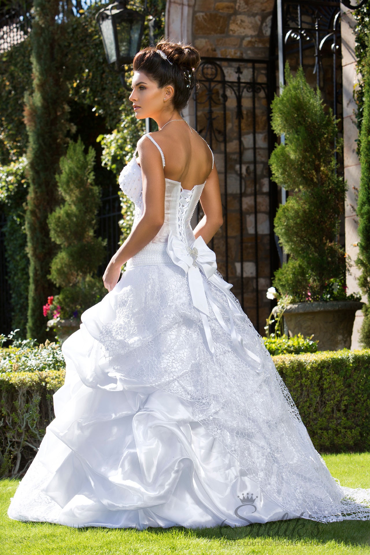 Brides Web Sample - In Stock in size x-small/small (0-4)