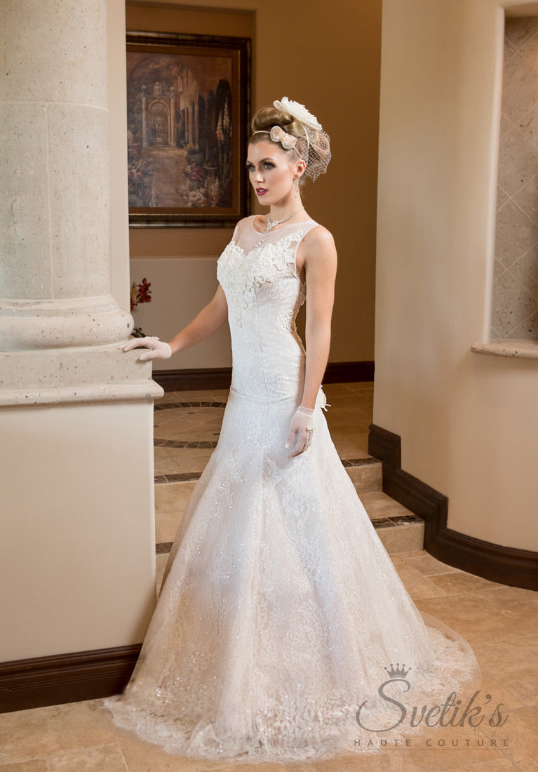 Blossoming Almond - Candleglow Lace - In Stock in size x-small/small (0-4)