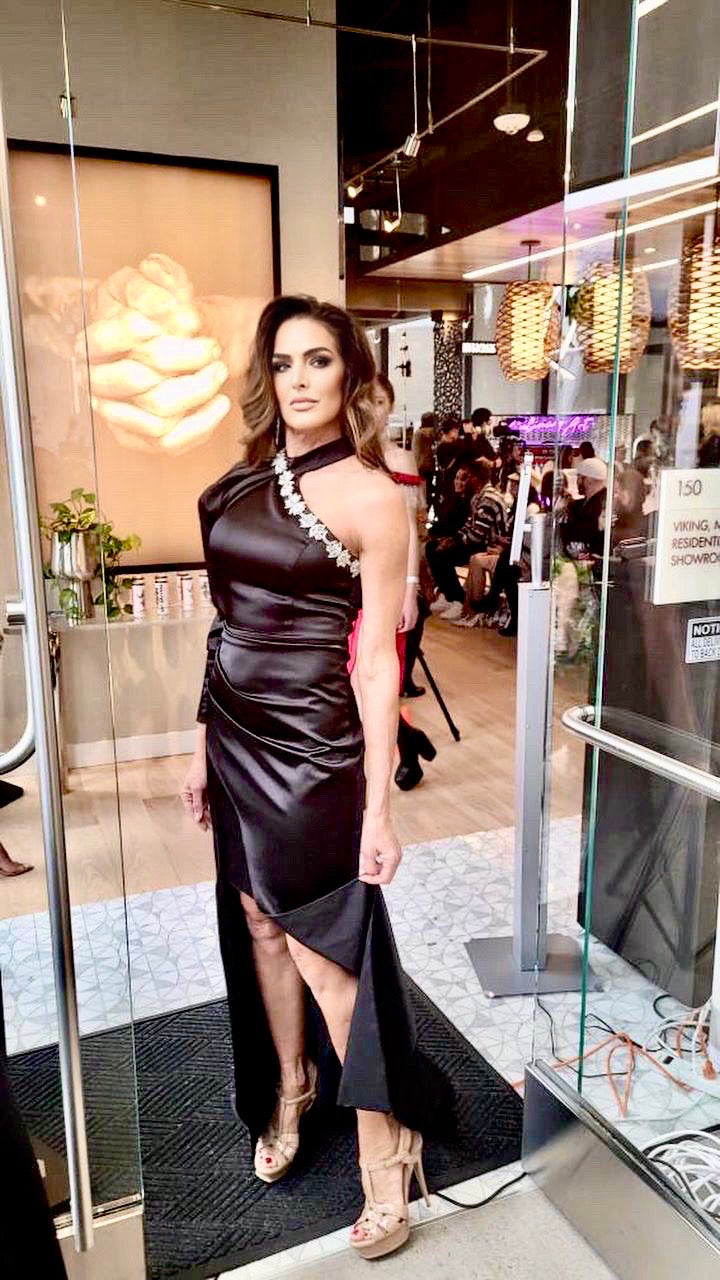 Black Train Dress