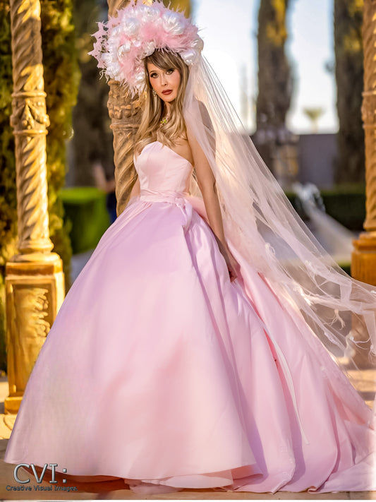 Juliet's Bloom Pink Gown