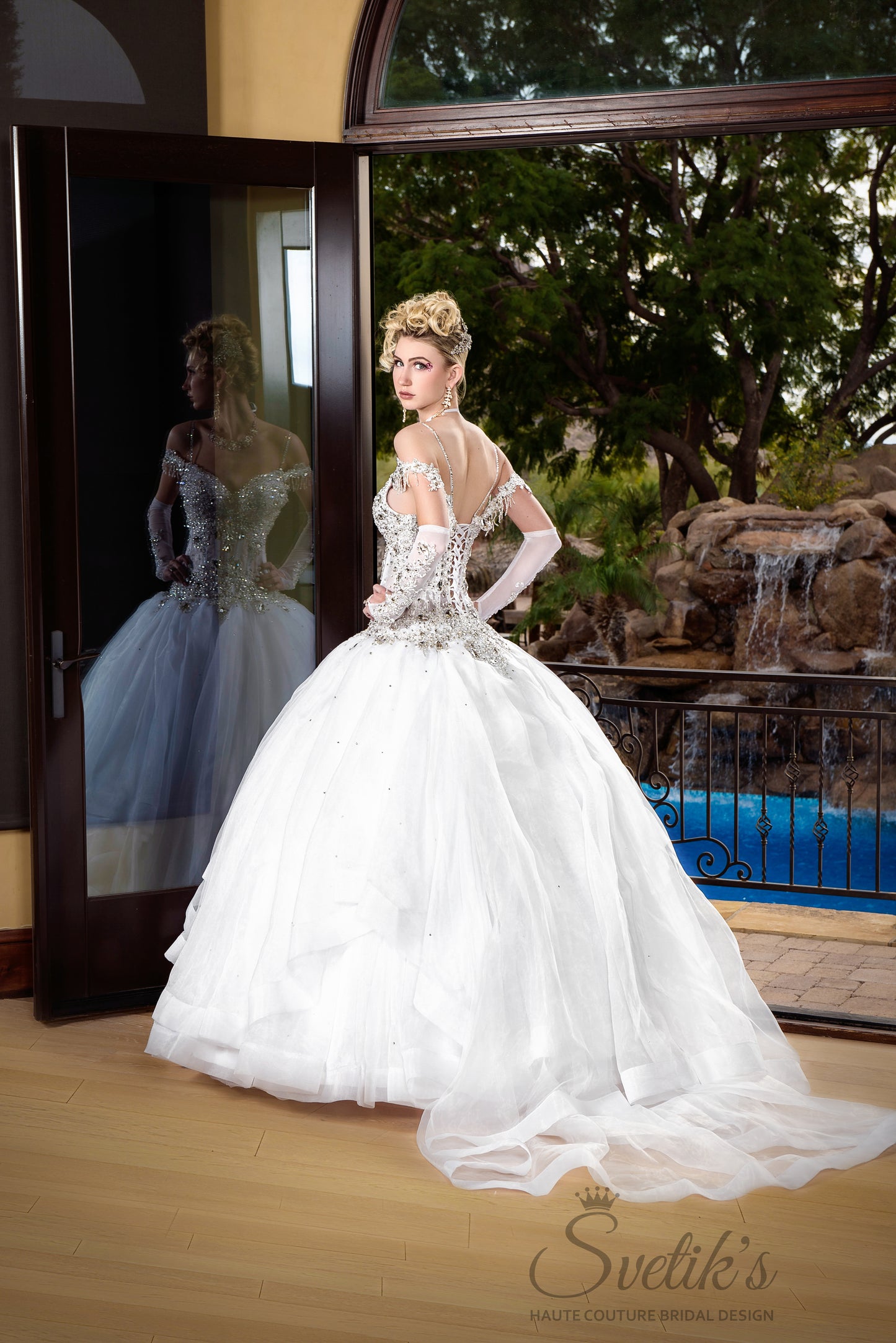 Swarovski Crystal Wedding Dress