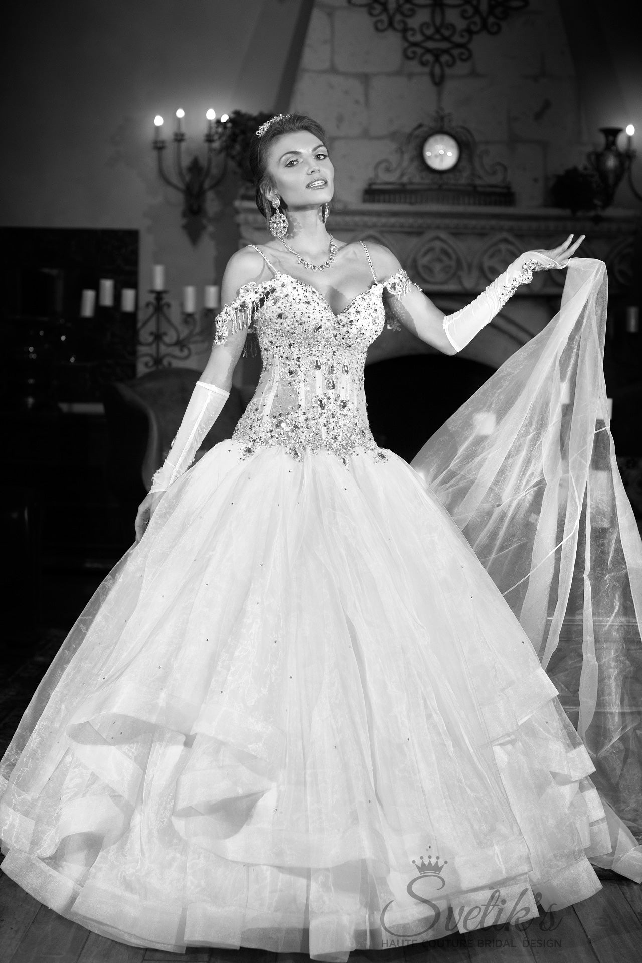 Swarovski Crystal Wedding Dress