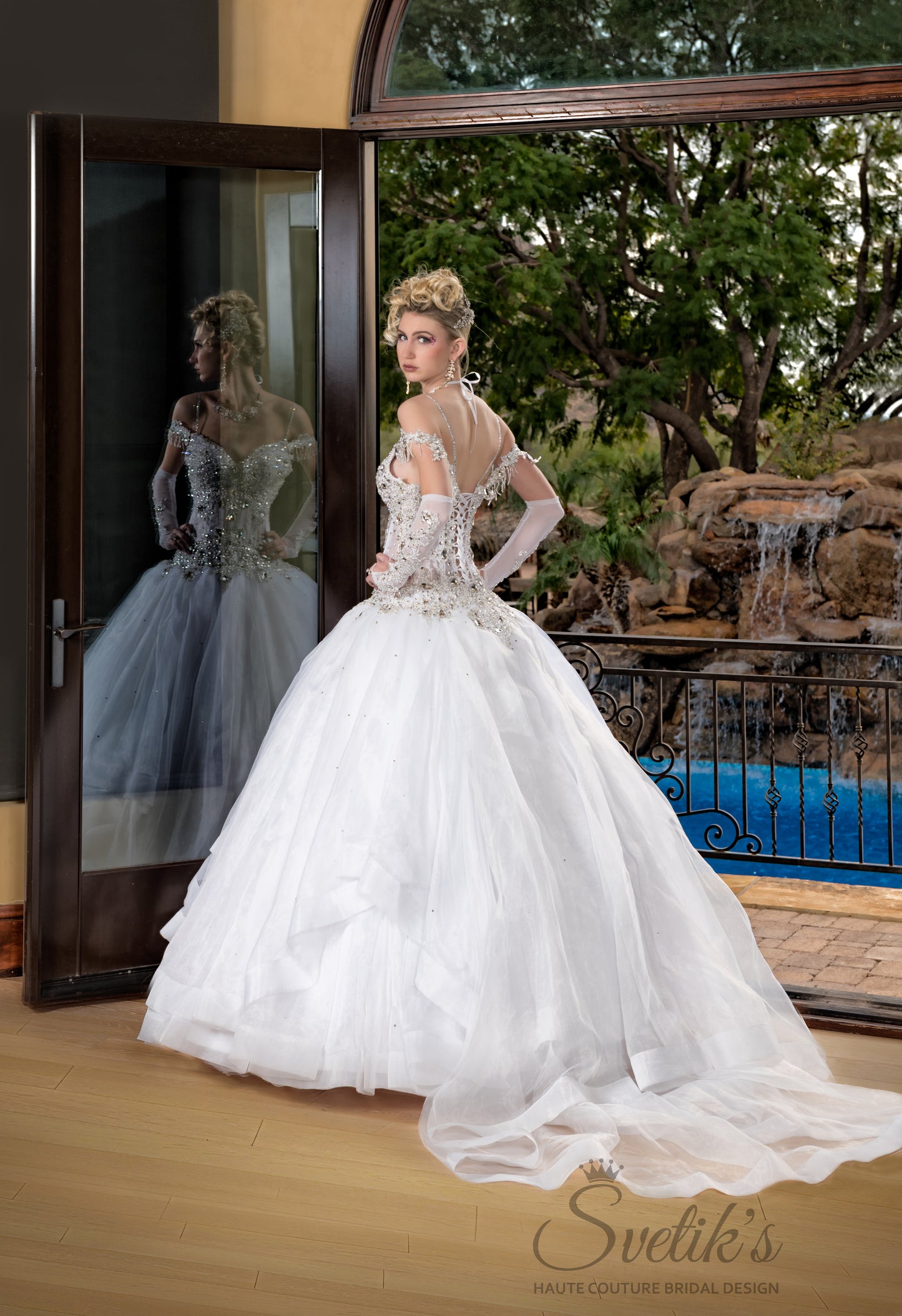 Swarovski Crystal Wedding Dress