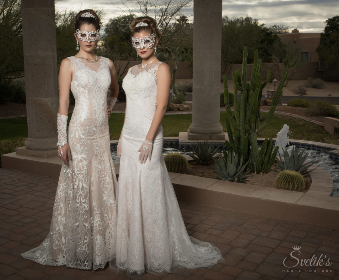 Blossoming Almond - Candleglow Lace  - In Stock in size x-small/small (0-4)