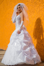 Load image into Gallery viewer, Brides Web 2 Sample -  In Stock in size  x-small/small (0-4)
