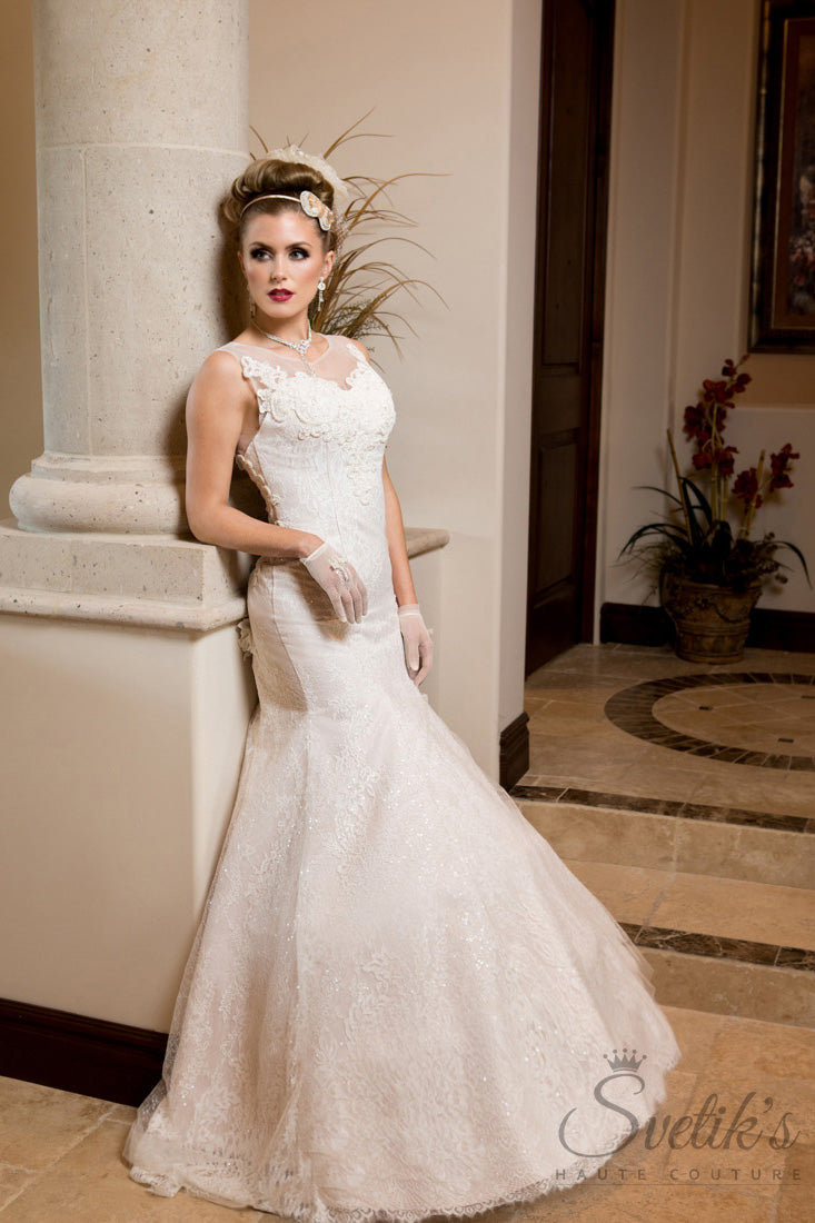 Blossoming Almond - Candleglow Lace  - In Stock in size x-small/small (0-4)